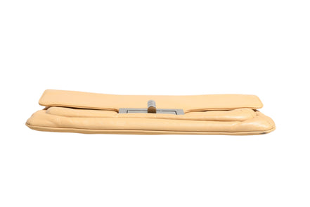 Chanel Beige Lambskin Giant Reissue Mademoiselle Lock Flap Bag