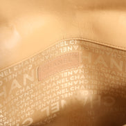Chanel Beige Lambskin Giant Reissue Mademoiselle Lock Flap Bag