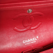 Chanel Classic Medium 25 Red Quilted Leather Flap Bag