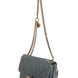 Chanel Blue Quilted Leather Crown Flap Shoulder Bag