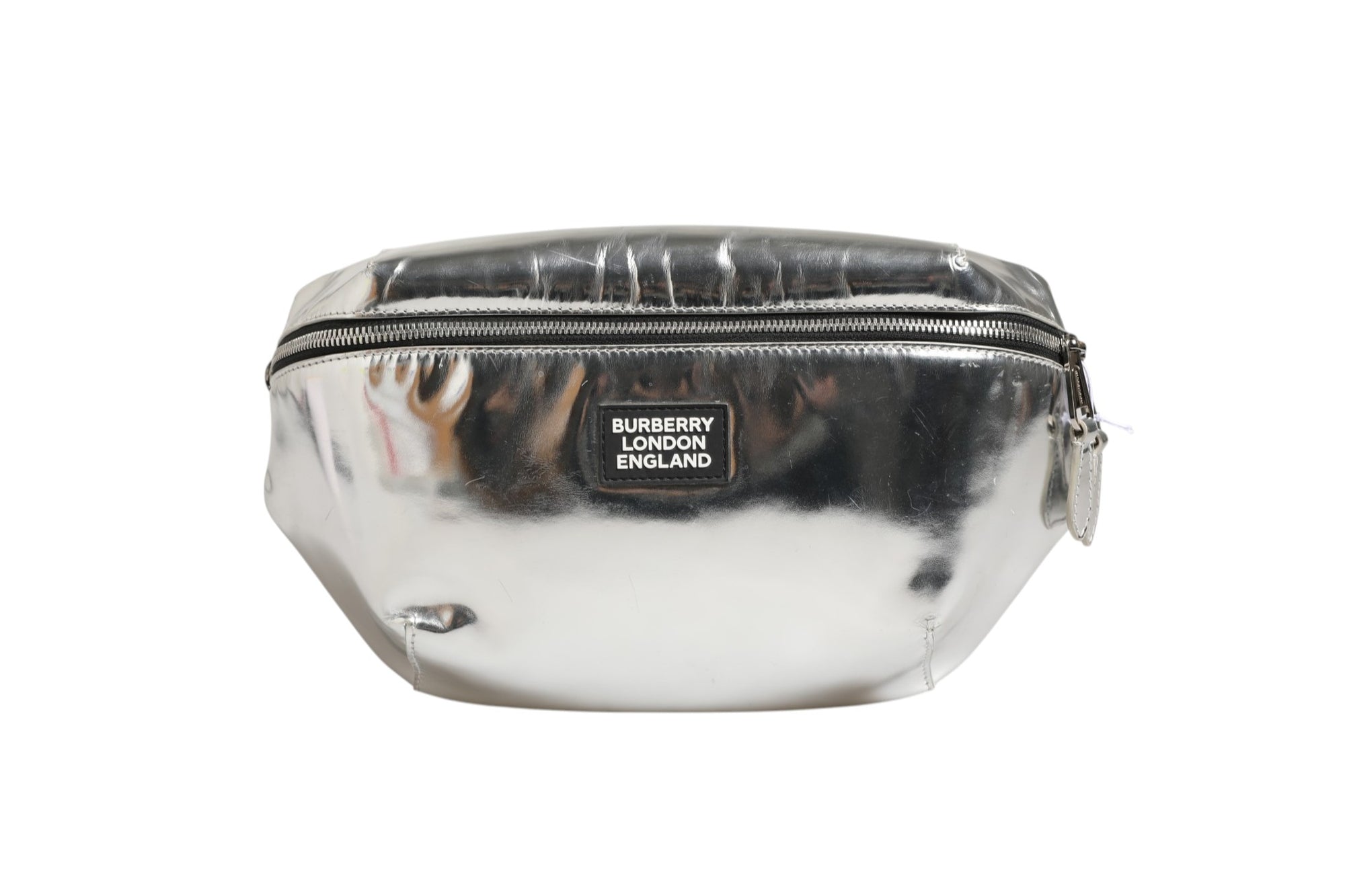 Burberry Belt bag Silver in Synthetic