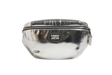 Burberry Belt bag Silver in Synthetic