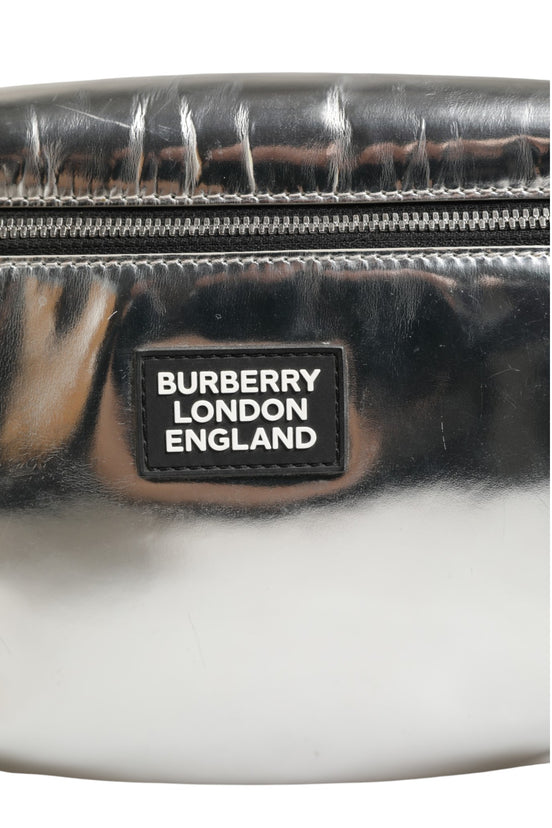 Burberry Belt bag Silver in Synthetic