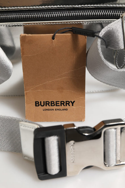 Burberry Belt bag Silver in Synthetic