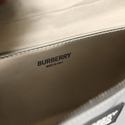 Burberry Belt bag Silver in Synthetic