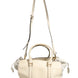 Burberry Chalk White Large Leather Tote Bag