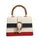 Gucci Dionysus Bamboo Top Handle Bag Colorblock Leather