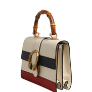 Gucci Dionysus Bamboo Top Handle Bag Colorblock Leather