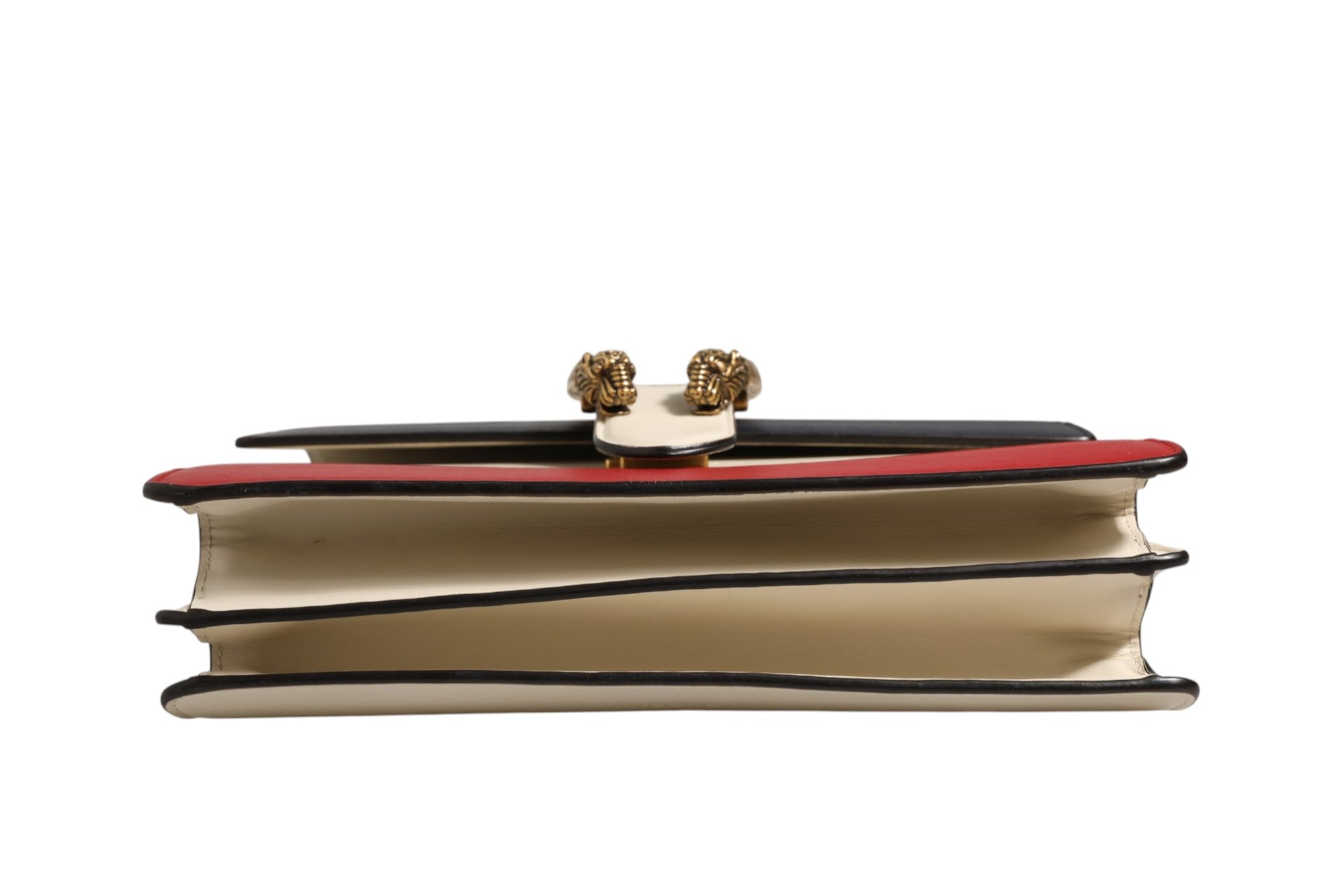 Gucci Dionysus Bamboo Top Handle Bag Colorblock Leather