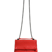 Bottega Veneta Olimpia Small Intrecciato Leather Shoulder Bag