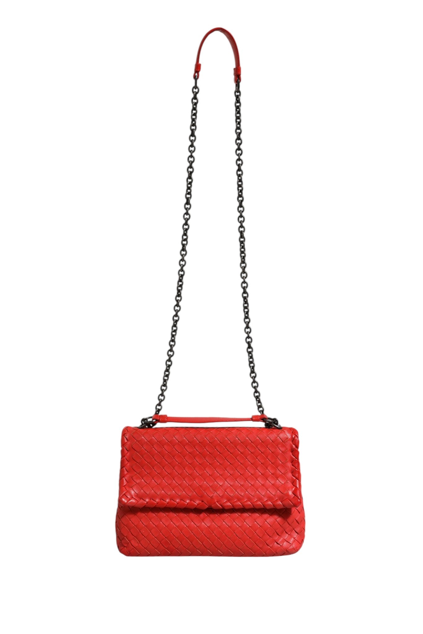 Bottega Veneta Olimpia Small Intrecciato Leather Shoulder Bag