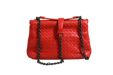 Bottega Veneta Olimpia Small Intrecciato Leather Shoulder Bag