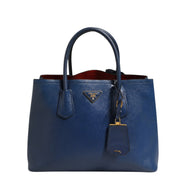 Τσάντα 2way Prada Μπλε Δέρμα Saffiano