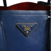 Τσάντα 2way Prada Μπλε Δέρμα Saffiano
