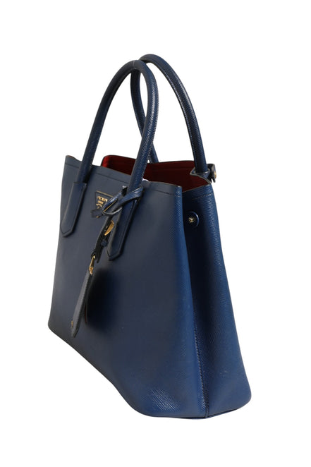 Τσάντα 2way Prada Μπλε Δέρμα Saffiano