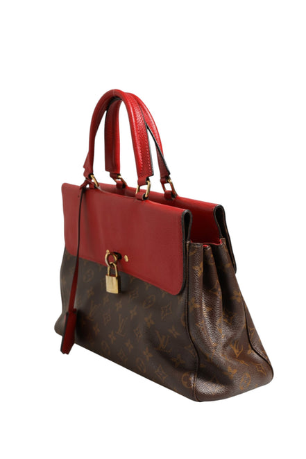 Louis Vuitton Venus Monogram Canvas & Red Leather Two-Way Bag