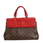 Louis Vuitton Venus Monogram Canvas & Red Leather Two-Way Bag