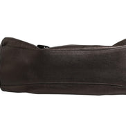 Prada Metallic Nappa Leather Ruffle Shoulder Bag