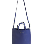 Τσάντα Tote Celine Μπλε με Χρυσό