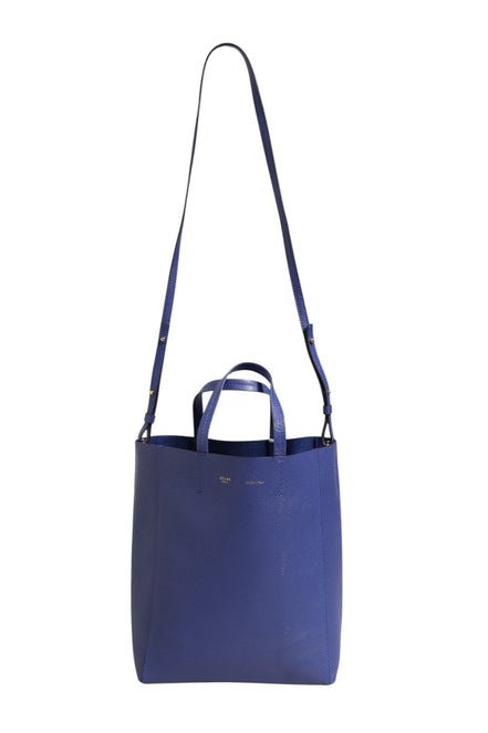 Τσάντα Tote Celine Μπλε με Χρυσό
