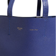 Τσάντα Tote Celine Μπλε με Χρυσό