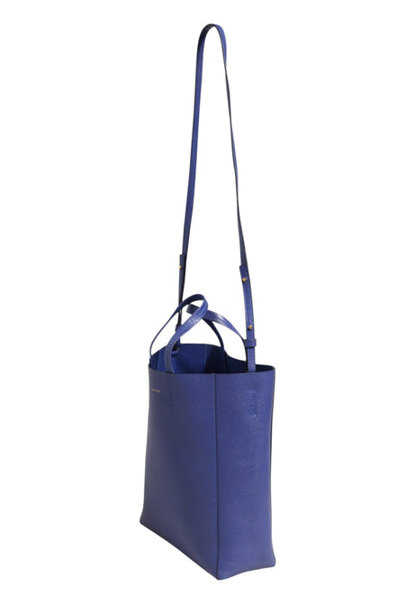 Τσάντα Tote Celine Μπλε με Χρυσό
