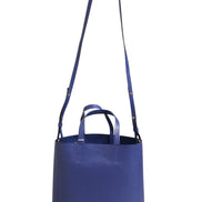 Τσάντα Tote Celine Μπλε με Χρυσό
