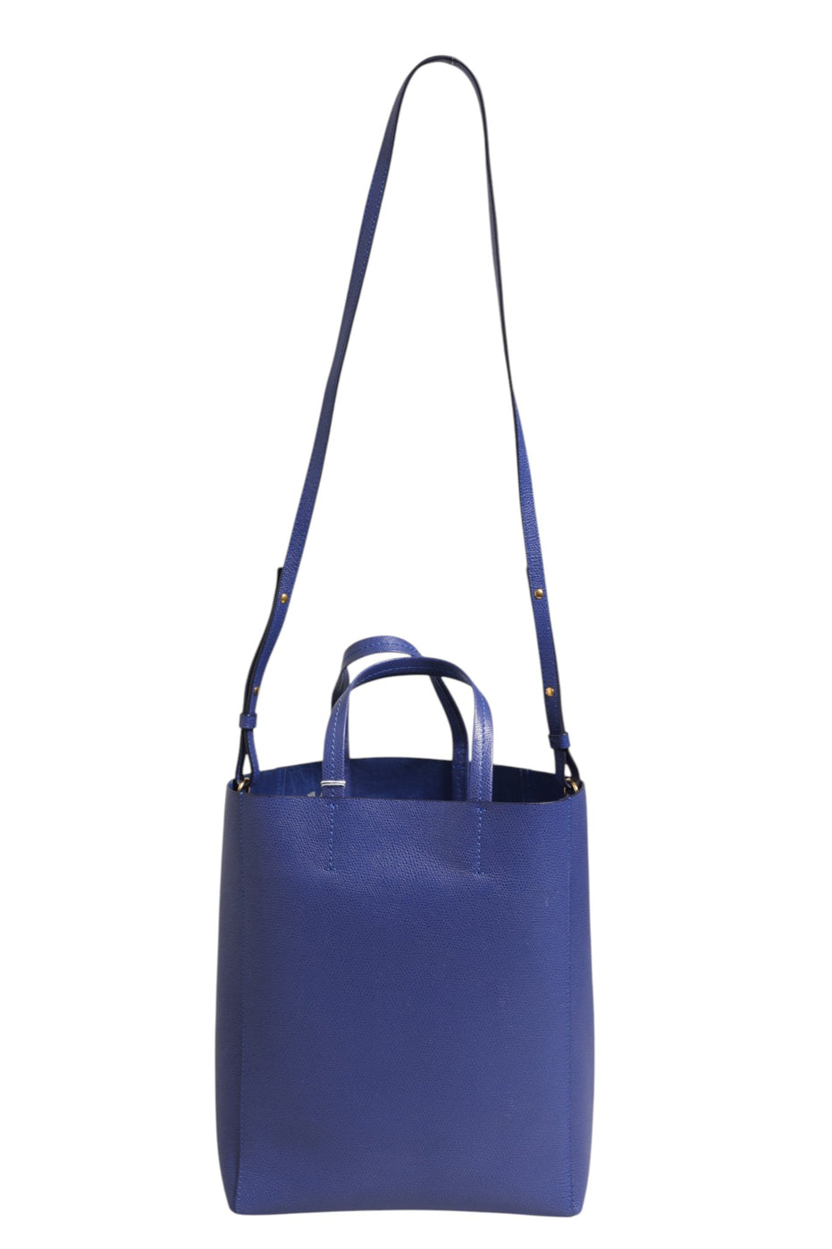 Celine Blue with Gold Tote Bag