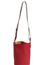 Loewe Gate Raspberry & Wine Leather Bucket Bag
