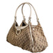 Gucci Canvas Abbey D Ring Shoulder Bag
