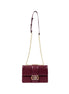 Armani Exchange Bordeaux Polyester Handbag