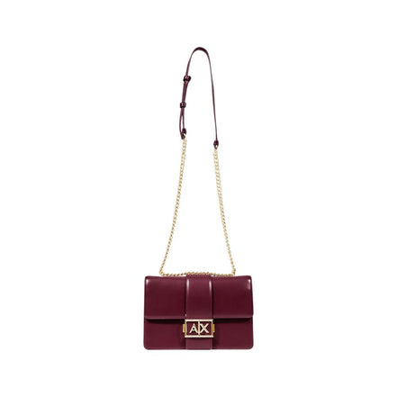 Armani Exchange Bordeaux Polyester Handbag