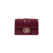 Armani Exchange Bordeaux Polyester Handbag