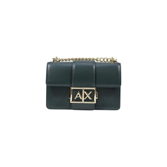 Armani Exchange Green Polyester Handbag