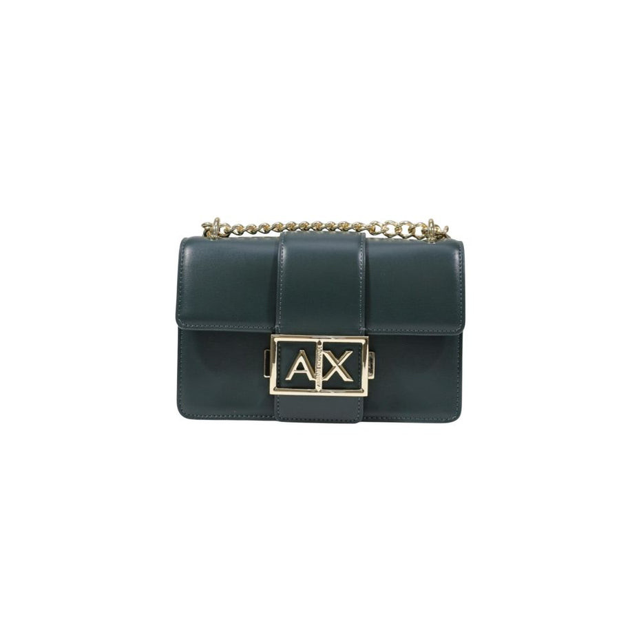 Armani Exchange Green Polyester Handbag