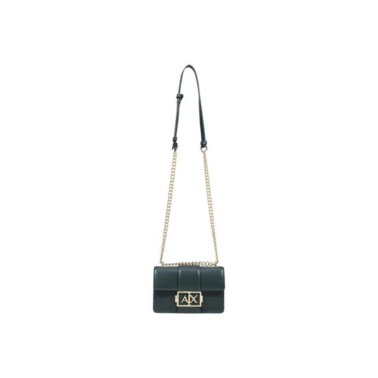 Armani Exchange Green Polyester Handbag