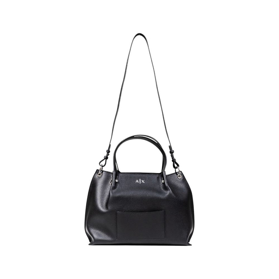 Armani Exchange Black Polyester Handbag