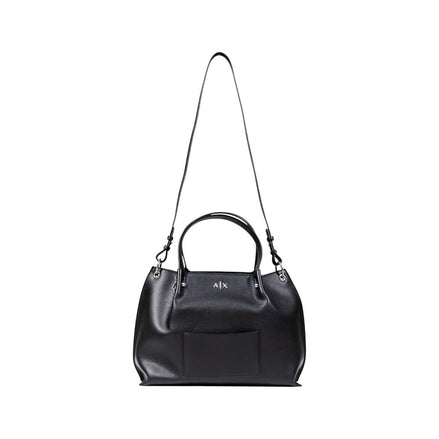 Armani Exchange Black Polyester Handbag