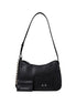 Armani Exchange Black Polyester Handbag
