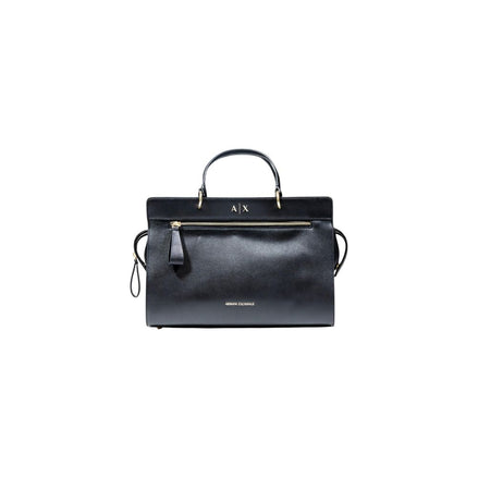 Armani Exchange Black Polyester Handbag