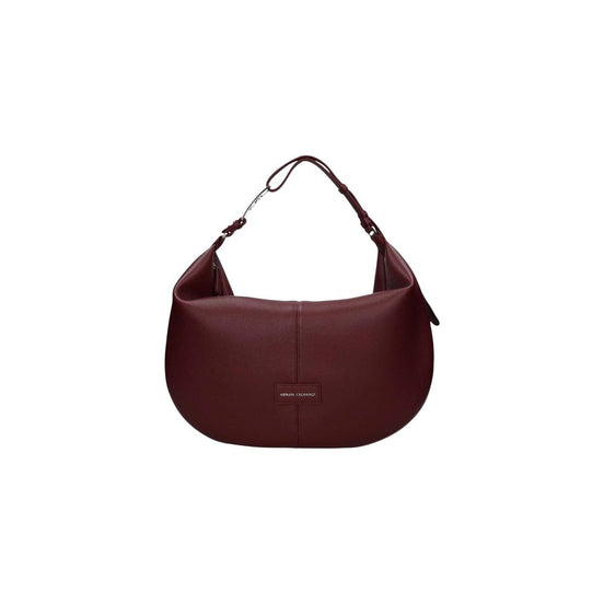 Armani Exchange Bordeaux Polyester Handbag