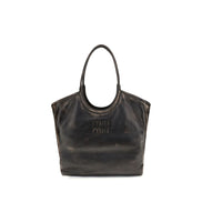 Miu Miu Brown Calf Leather Bos Taurus Shoulder Bag