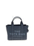 Marc Jacobs Blue Calf Leather Bos Taurus Handbag