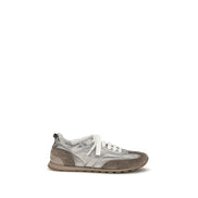 Brunello Cucinelli Πολύχρωμα Sneakers από Σουέτ και Δέρμα