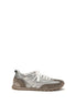 Brunello Cucinelli Multicolor Calf Leather Bos Taurus Athletic Sneakers