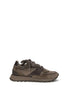 Brunello Cucinelli Brown Calf Leather Bos Taurus Athletic Sneakers