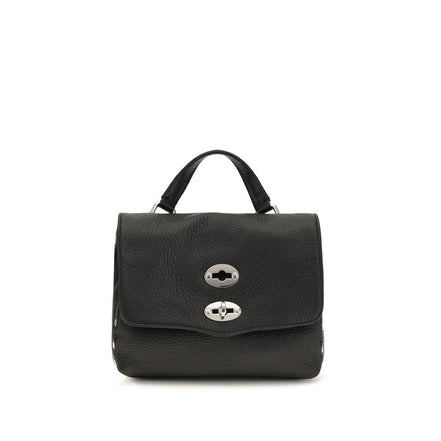 Zanellato Black Calf Leather Bos Taurus Handbag