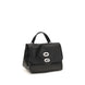 Zanellato Black Calf Leather Bos Taurus Handbag