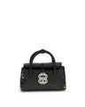 Zanellato Black Calf Leather Bos Taurus Handbag