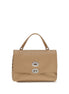 Zanellato Beige Calf Leather Bos Taurus Handbag